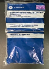 GE Universal Dishwasher Installation Kit w/ Electric & Water Connections