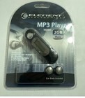 Element Electronics MP3 Player New Sealed 2GB Memory GC-820 Black NIP