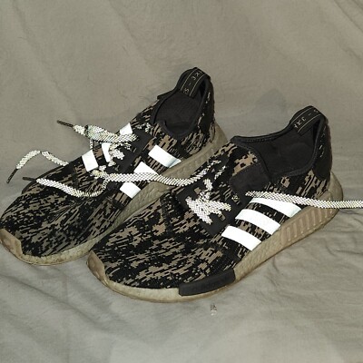 Adidas x Foot Locker NMD R1 Sesame Mens Size 10 CQ0860 Green Shoes