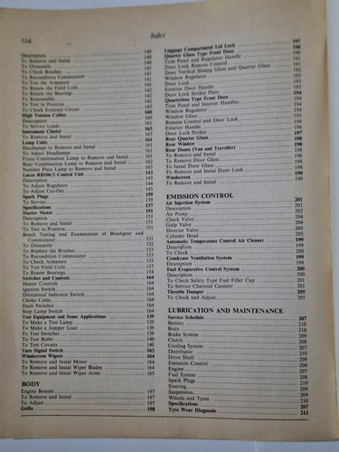 Gregorys Workshop Manual No2 First Edition 1976 Mini Sedan Van Wagon Moke - Picture 8 of 10