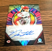 NICK LODOLO 2019 BOWMAN DRAFT CLASS OF 2019 C19A-NL REDS (ROOKIE AUTOGRAPH)#/250