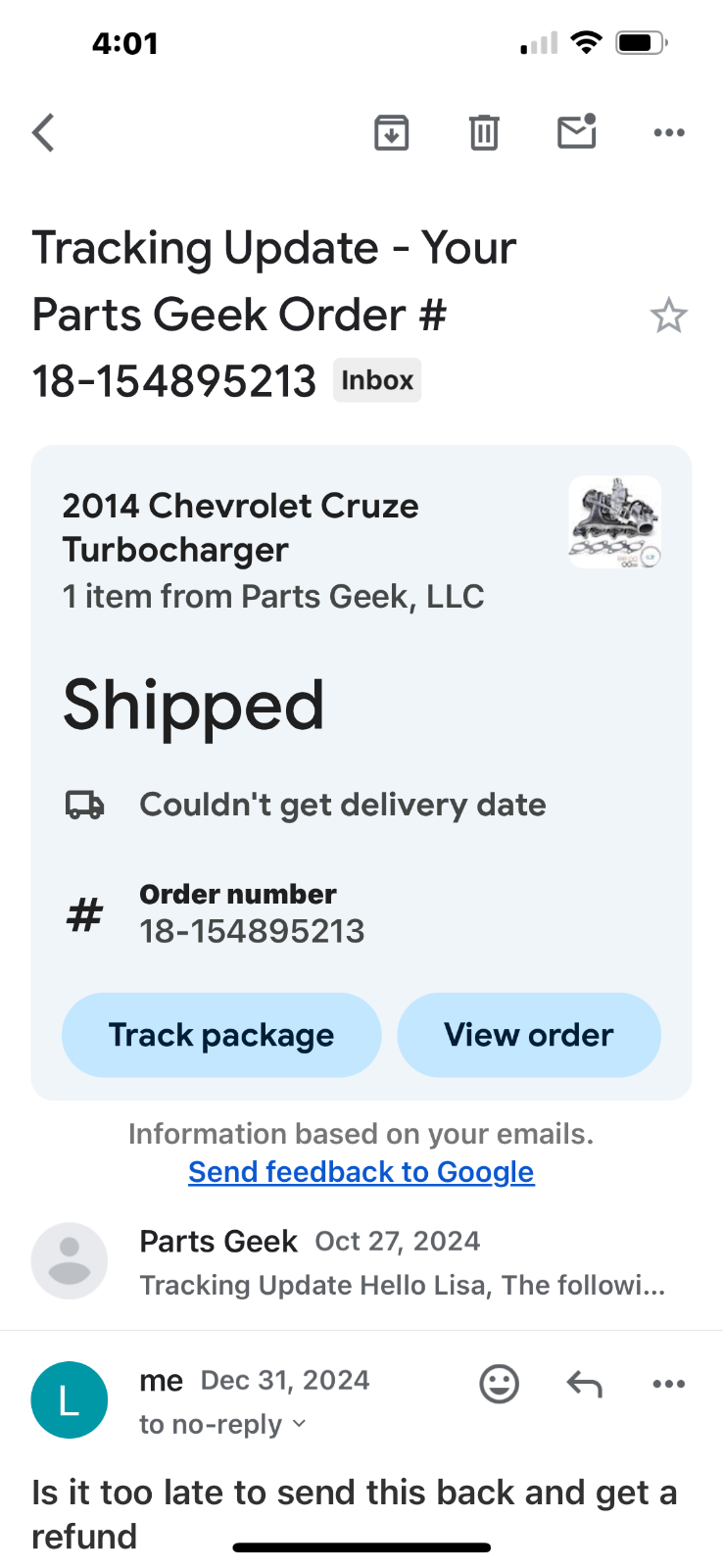 turbocharger kit for 2014 chevy cruze