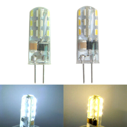 G4 Bi-Pin 24 3014 SMD LED Bulb  Light Silicone Lamp 110V-120V Lights 1.5W  - Afbeelding 1 van 6