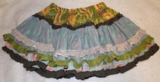 Matilda Jane You Me Blue Green Ava Tulle Raven Twirl Tutu Skirt 8