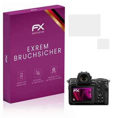 atFoliX Glasfolie für Nikon Z 8 Panzerfolie 9H Schutzpanzer Displayschutzfolie