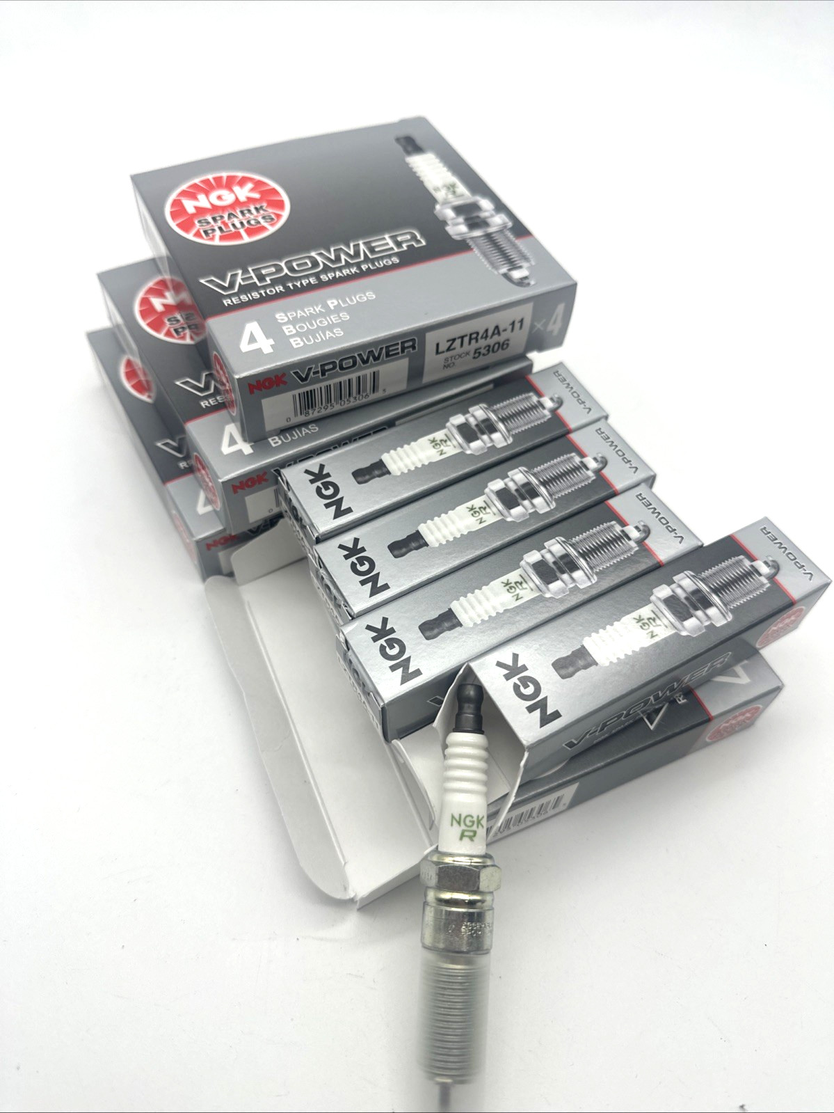 Spark Plug-V-Power NGK 5306 Lot Of 16 Plugs