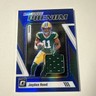 2023 Panini Optic Football Jayden Reed Blue Hyper Rookie Phenom Patch Packers
