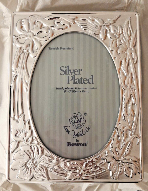 Lot Of 5 Vintage Loui Michel Cie Silver Plated 5" x7"  Picture Frame New N Box