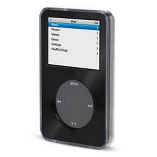 Black Apple iPod Classic Aluminum Plated Hard Case Cover 6th 80 120gb 7th 160gb - Picture 1 of 1