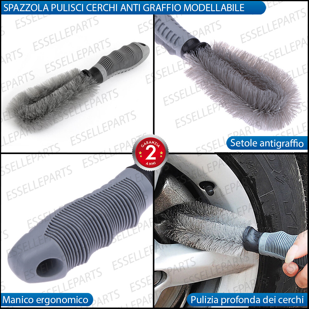 SPAZZOLA LAVA CERCHI IN LEGA PER XEV YOYO ANTI GRAFFIO foto 2