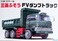 Mitsubishi Fuso Dump Truck Kipplaster Lkw 1:24 Model Kit Bausatz Fujimi 011974