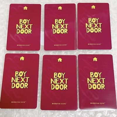 BOYNEXTDOOR WHY WHOSFAN CAFE LUCKY DRAW OFFICIAL PHOTO CARD BOYNEXTDOOR WHY WHOSFAN CAFE LUCKY DRAW OFFICIAL PHOTO CARD