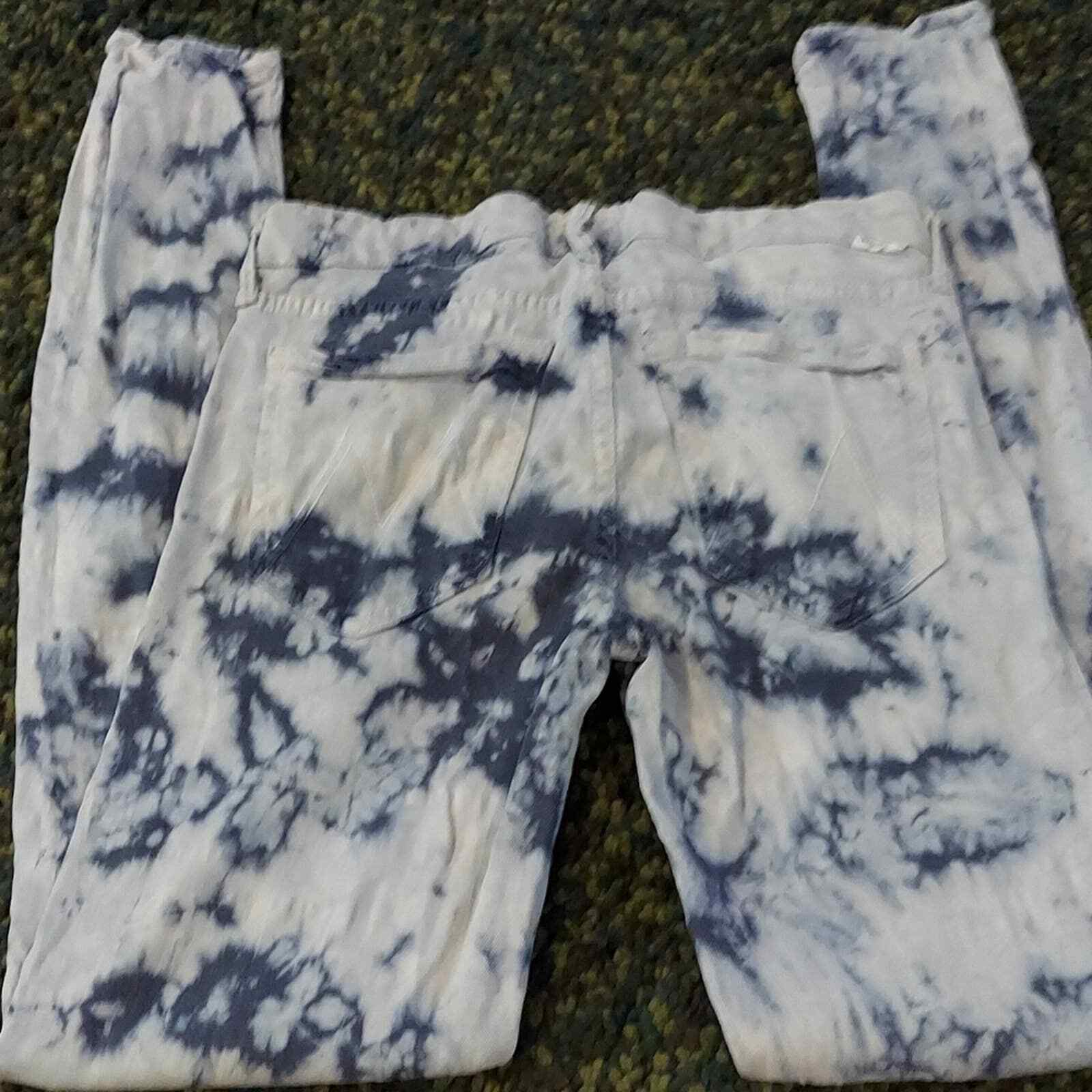 MOTHER The Looker Ice 🧊 Breaker Tie Dye Jeggings Siz… Gem
