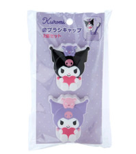 Sanrio KUROMI Toothbrush Caps 2 Type Set Japan NEW