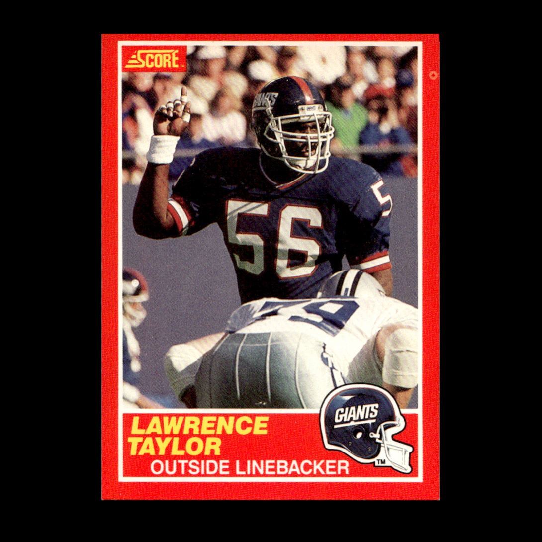 Lawrence Taylor 1989 Score New York Giants #192 R329O 61