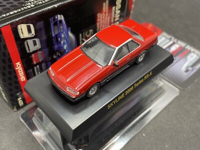 1/64 Kyosho Nissan Skyline 2000 Turbo RS-X Red diecast model car