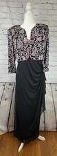 Alex Evening Jacketed Sleeveless Floor Length Dress size 12