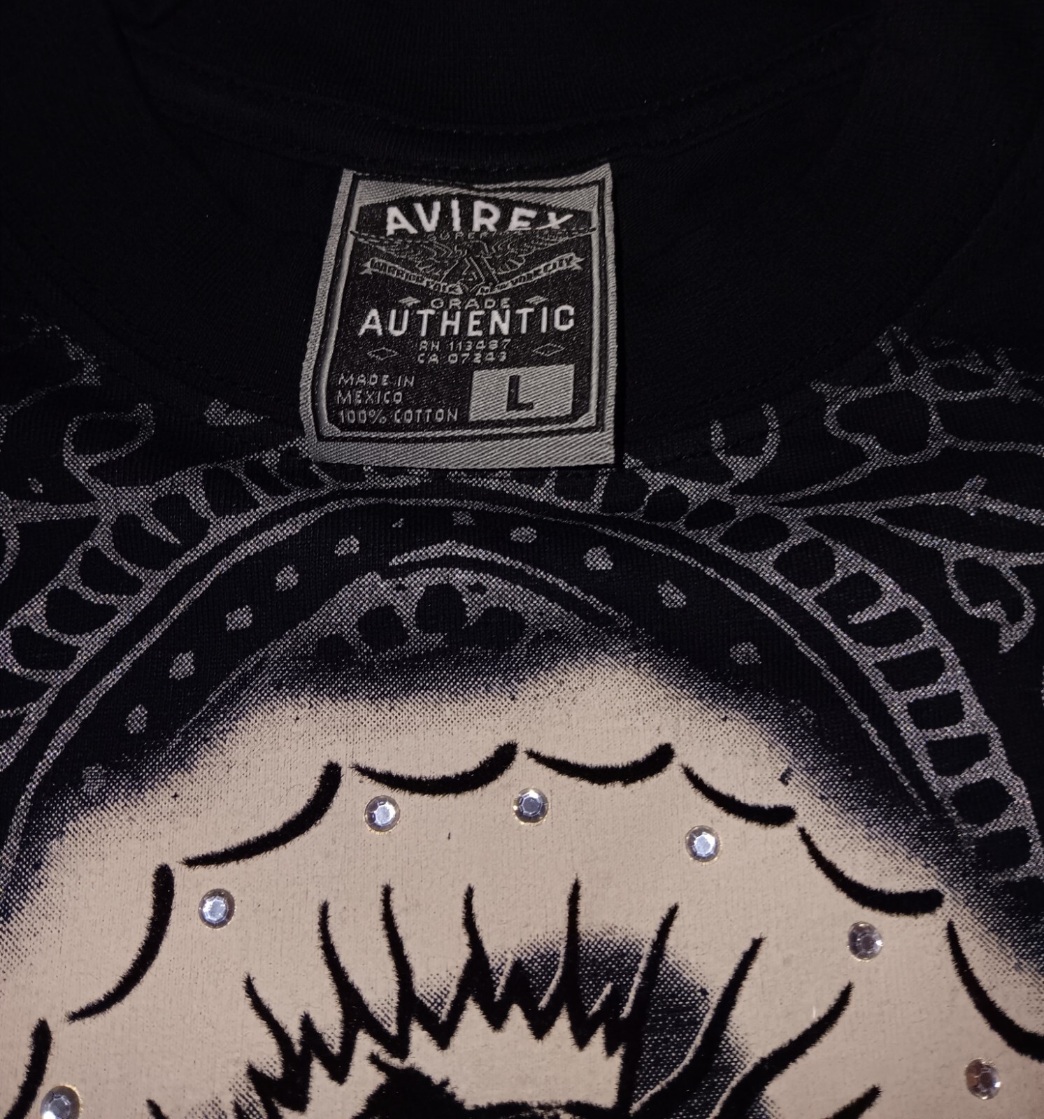 New Y2K Avirex Breaking Bad Jesse Pinkman Virgin Mary Vintage Shirt Rap Tee Tv image 4