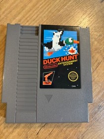 Duck Hunt Nintendo NES Boxed Box Sticker Seal CIB Complete