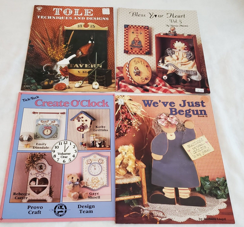 Lot of 50 Decorative Painting Tole Pattern & Instructional Books Provo Craft + - Picture 11 of 20