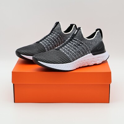 CJ0277-003 Nike REACT PHANTOM RUN FK 2 BLACK WHITE (Herren)
