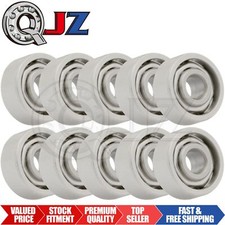  Qty.10 R2-Open Miniature Ball Bearing 0.125" Bore x 0.375" OD x 0.1563" W 