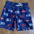 Boys Crazy 8 Swim Suit Trunks & Shirt Size 2T — photo 2