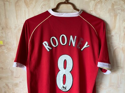 Manchester United 2006-2007 Wayne Rooney Home Football Shirt