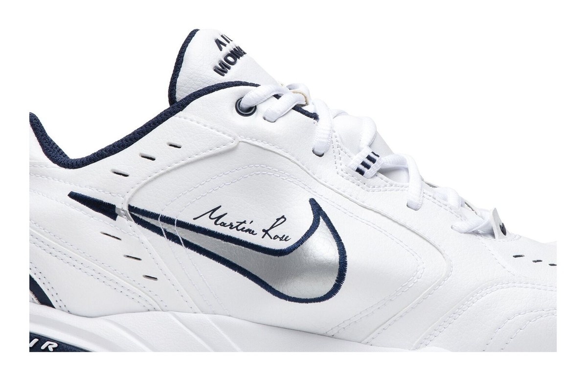 Nike Martine Rose x Air Monarch IV 'White Navy' AT3147-100 Men's