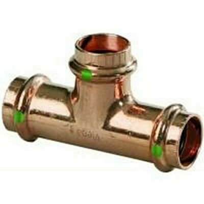 VIEGA PROPRESS ZERO LEAD FITTINGS - 15513 COPPER TEE 2'' x 1-1/2'' x 3/4'' PxPxP