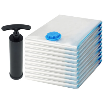 10 Pack Large Space Saver Bags Vacuum Seal Storage Bag Organizer 27x39 inches