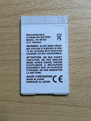 Akku Li-Ion Für Sharp GX15 GX17 GX25 GX29 GX30 GX30i TM200 - Ersetzt XN - Foto 4