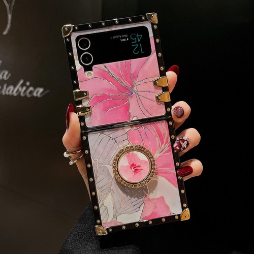 Étui de luxe Bling paillettes bague diamant support housse pour Samsung Z Flip 3/45/6 - Photo 39 sur 60