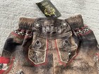 NWT ALPIN Kids SHORTS Swim Truck VINTAGE OKTOBERFEST DIRNDL TYROL Size 24M 2T — photo 2
