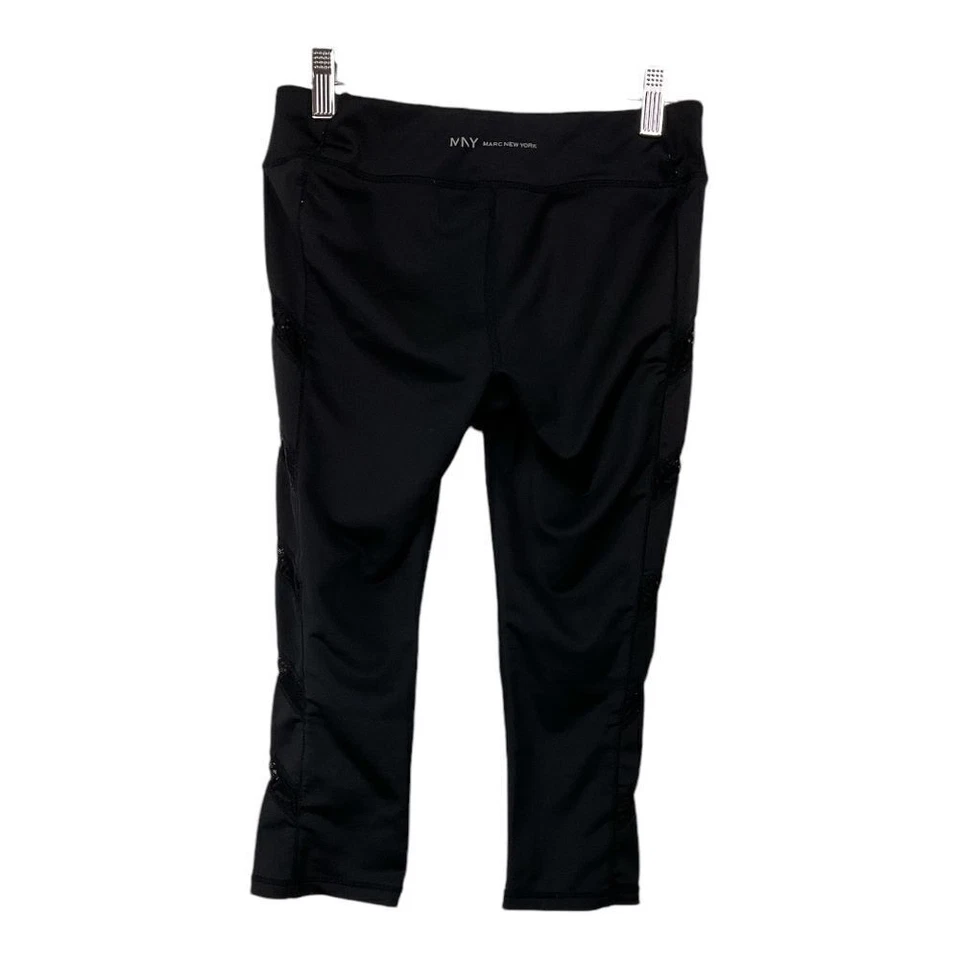 Marc New York Leggings Womens Small Fairy Grudge, Whimsigoth Lace Sides Capris - Image 3 of 4