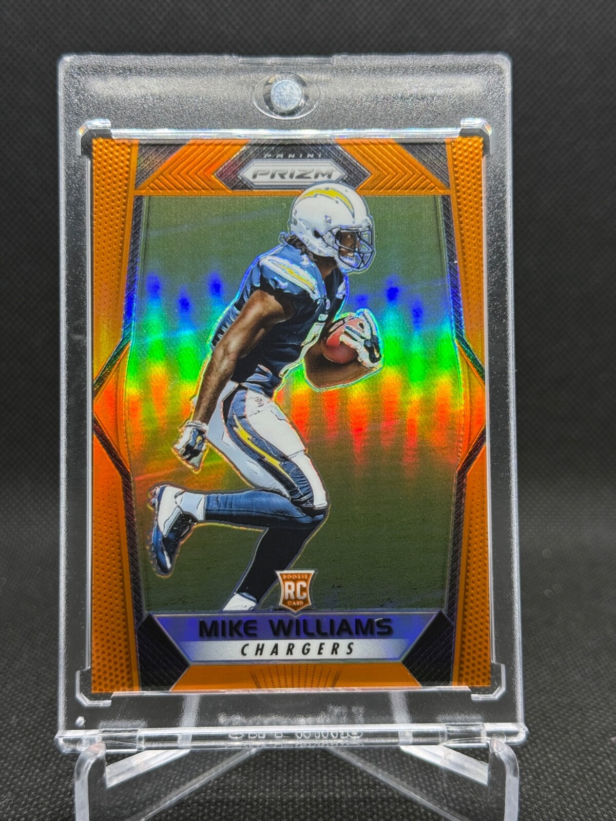MIKE WILLIAMS 2017 Prizm Orange Rookie /275 #239
