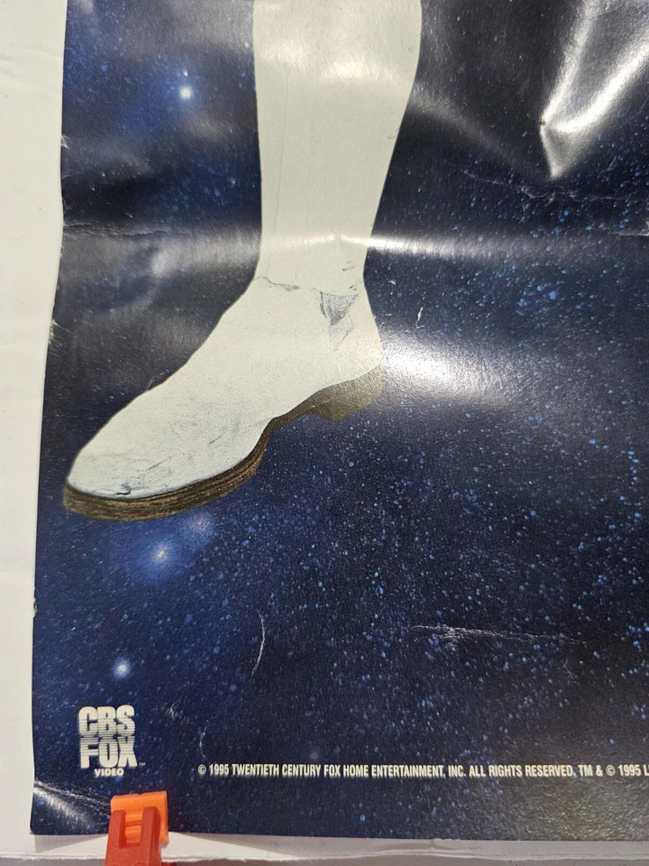 Vintage 1995 Star Wars The Imperial Invasion UK Tour Video Poster 16.5 X 23 Rare - Image 2 of 4