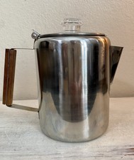 STANSPORT 9 CUP PERCOLATOR COFFEE POT 