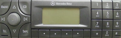 Mercedes Benz SL/SLK 129 99-02 class radio model 3302 with Bluetooth Streaming 
