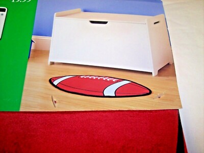 Football ACCENT RUG 20 in W  x  38 in H Kids Decor Accent Rug,