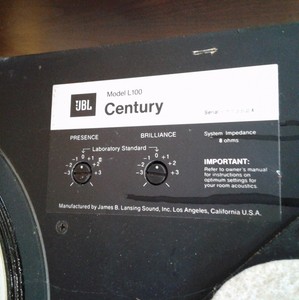 jbl l100 ebay