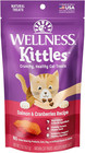 Kittles Crunchy Natural Grain Free Cat Treats, Salmon & Cranberries Recipe, All