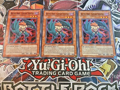 Destiny Hero - Captain Tenacious Primera Comun Yugioh | Meses sin interés