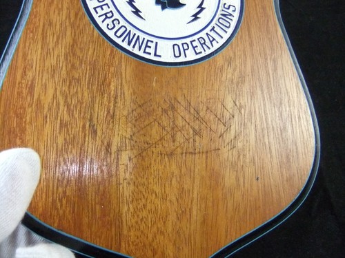 Placa OCPO de la Oficina de Operaciones de Personal Civil de la Fuerza Aérea de los Estados Unidos de la Oficina de Operaciones de Personal Civil de la USAF - Imagen 3 de 7