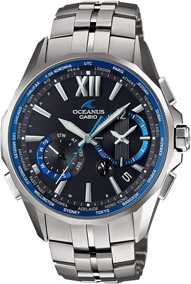 Casio Oceanus Manta OCW-S3400-1AJF Titanium Solar Radio Men Watch