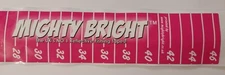 Mighty Bright Sea fishing fish measure. 46cm Sticker For seatbox PINK EDITION