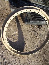 Used Heavy Steel Turret Ring Adapter Plate, for Unknown Vehicle, MRAP ? etc?