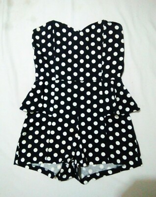 boohoo strapless jumpsuit