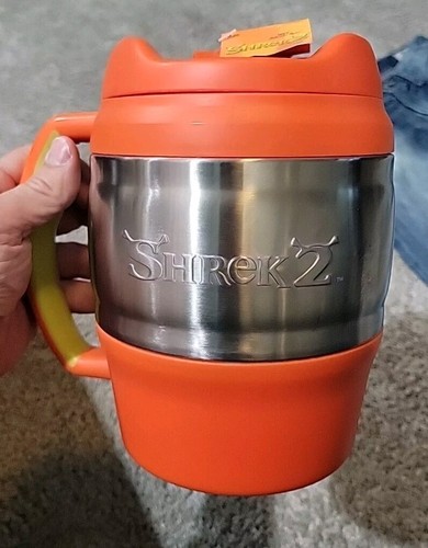 Shrek 2 Keg Swamp Cooler Insulated 52 oz - Inzone - Orange NWT