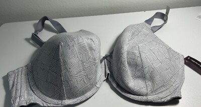Ambrielle Brazier Gray Color Size 40DD Great Support And Confort (0244)
